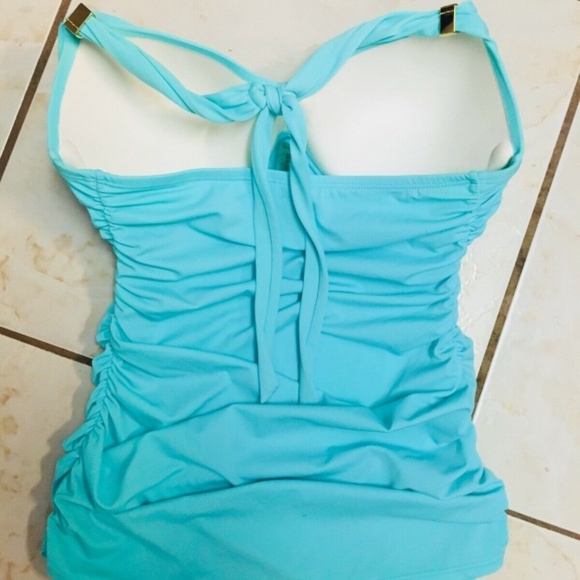 VICTORIA'S SECRET BABY BLUE TANKINI PUSH UP - Picture 3 of 4